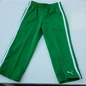 puma sport lifestyle green kids